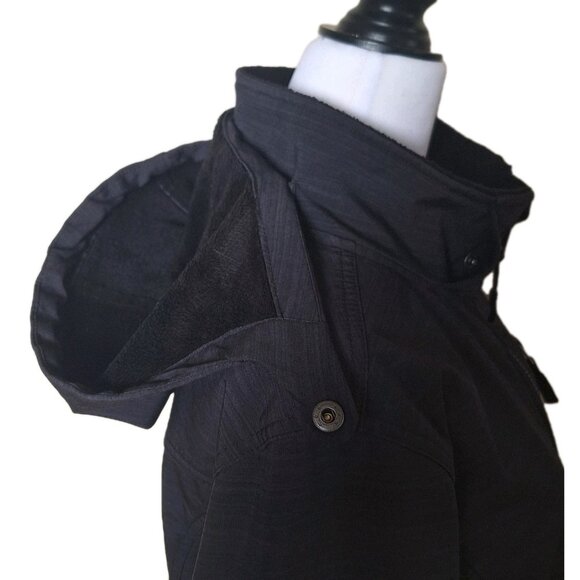 FREE COUNTRY  Lined  Softshell Jacket Size Large Removable Hood - Picture 5 of 10